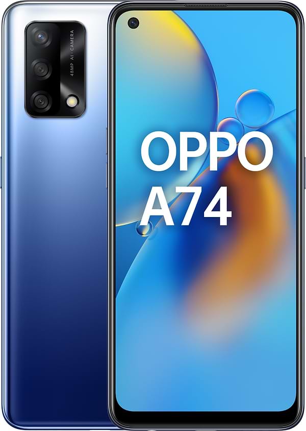 Фото - Смартфон OPPO A74 4/128Gb Blue