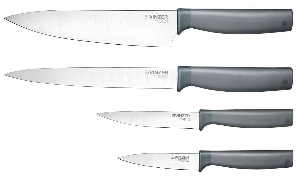 Набір ножів Vinzer Optima 4 пр. (50132)