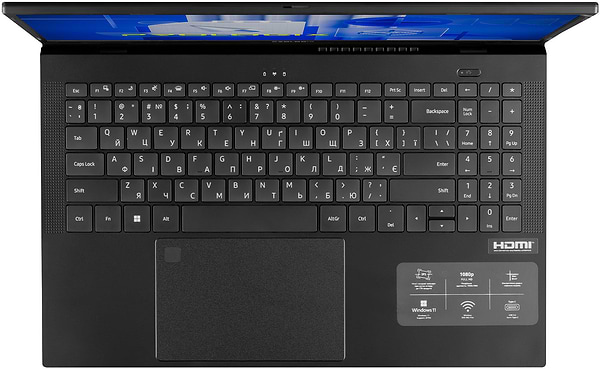 Фото - Ноутбук ProLogix Optima S15-125 (PLS15.3CZN.129) Black