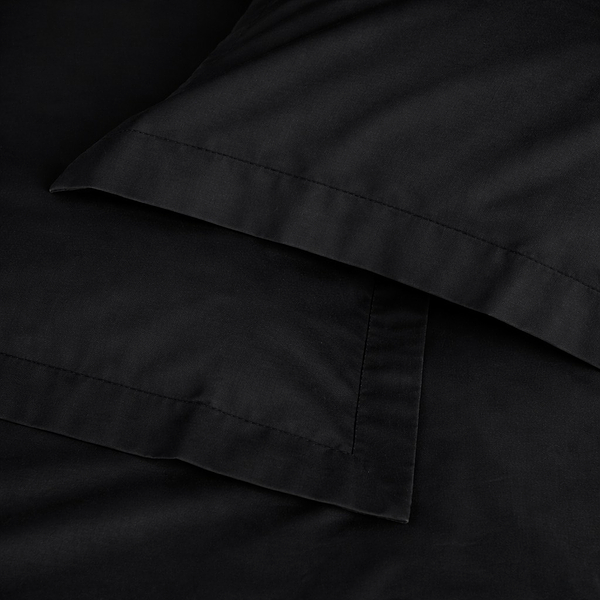 Фото - Комплект постільної білизни MirSon Poplin Line 099 Black 220 x 240 см (2200006279822)