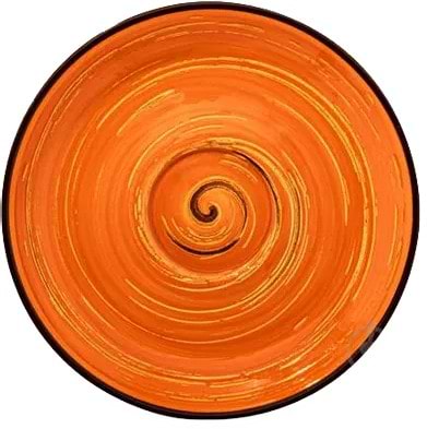Фото - Блюдце Wilmax Spiral Orange 12 см (WL-669334 / B) Фото - Блюдце Wilmax Spiral Orange 12 см (WL-669334 / B)