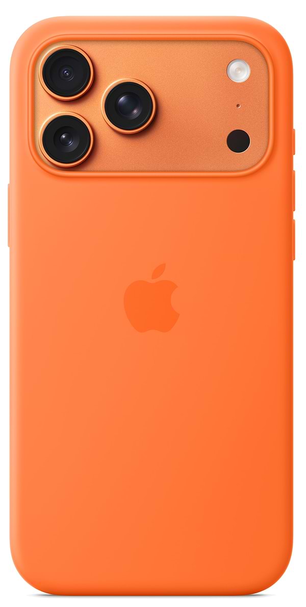 Фото - Чохол для смартфону Apple Silicone Case with MagSafe iPhone 17 Pro Max Orange (MGFL4)