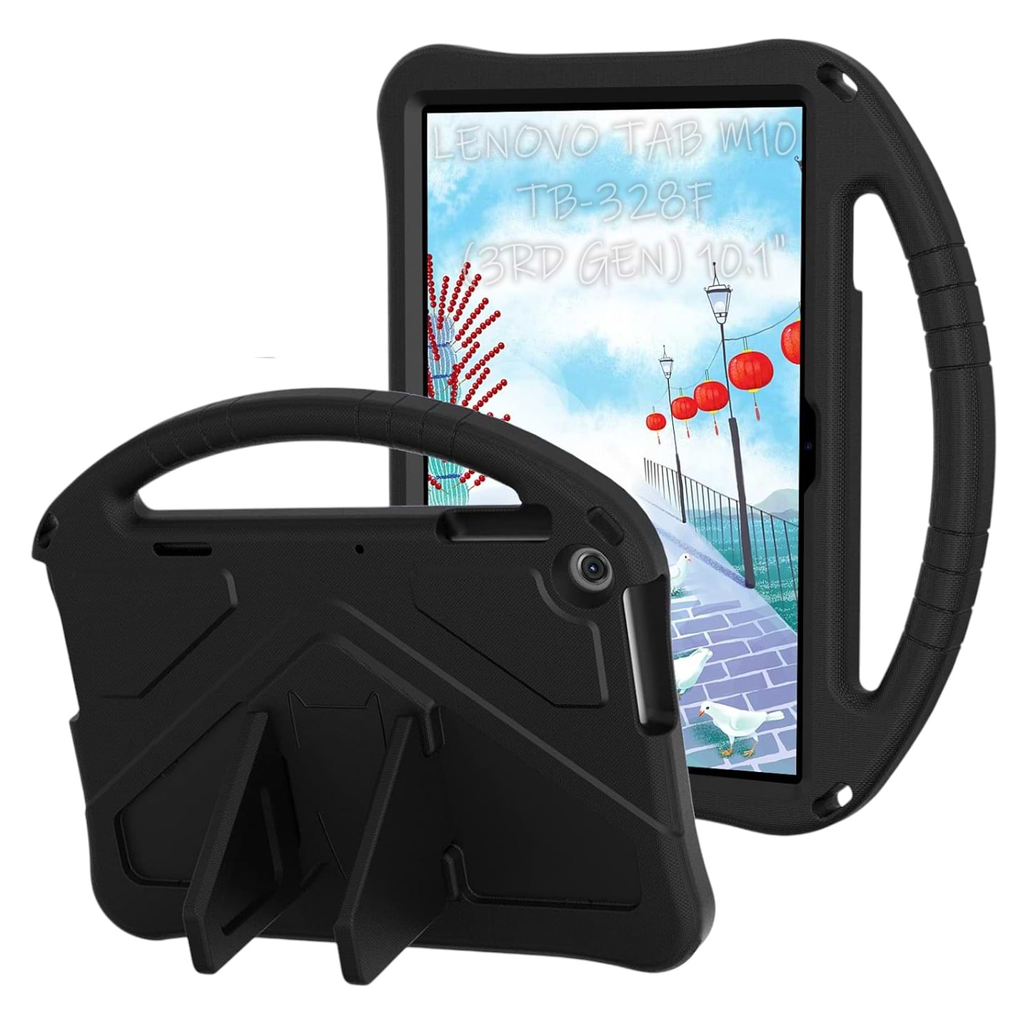 Чохол для планшета BeCover Protected Cover for Lenovo Tab M10 TB-328F (3rd Gen) 10.1" Black (711878) - Фото 1