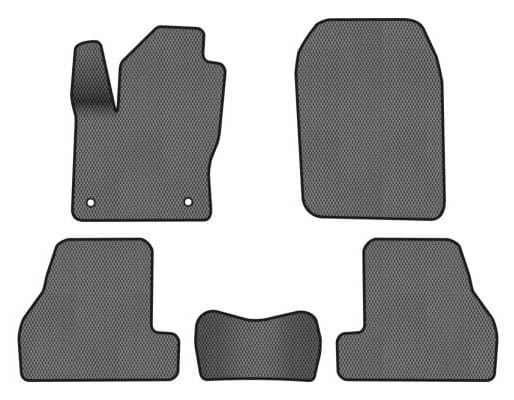 EVA коврики в салон авто EVAtech для Focus (C346) Ford 2011-2018 3 поколение Htb USA FD1651C5AV2RGB