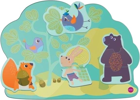 Бізіборд-дошка Oribel Veritiplay Веселий кролик і його друзі (OR800-90001)