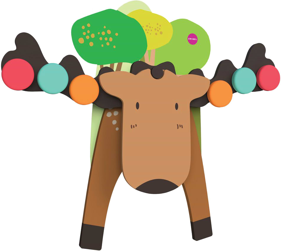 Бізіборд-дошка Oribel Veritiplay Лось Гуфі (OR805-90001)