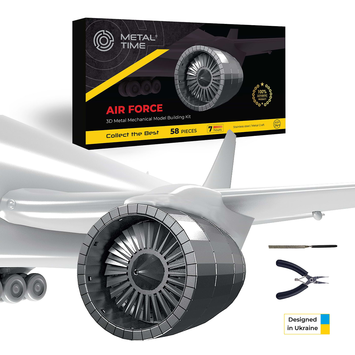 Металевий конструктор Metal Time Air Force (MT022)
