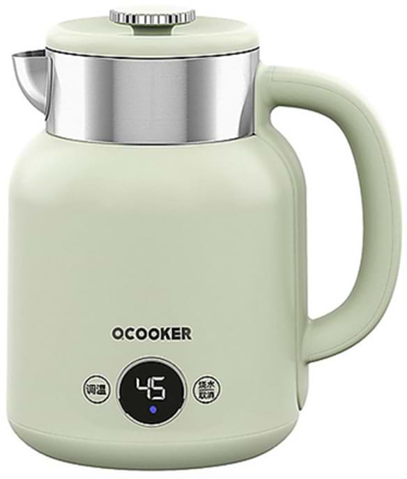Купить Электрический чайник Xiaomi O’COOKER Electric Kettle Green (CR-SH1501) - Фото 1 Электрический чайник Xiaomi O’COOKER Electric Kettle Green (CR-SH1501) - Фото 1