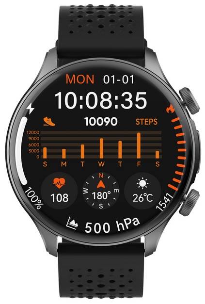 Купити Смарт-годинник iMiki HOLO 2 Pro (ESW-HOLO 2 Pro-B) - Фото 1 Смарт-годинник iMiki HOLO 2 Pro (ESW-HOLO 2 Pro-B) - Фото 1