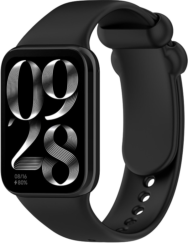 Фото - Ремінець для фітнес-браслета Armorstandart for Xiaomi Mi Band 9 Pro / 8 Pro / Redmi Watch 4 / Redmi Watch 5 Black (ARM73965)