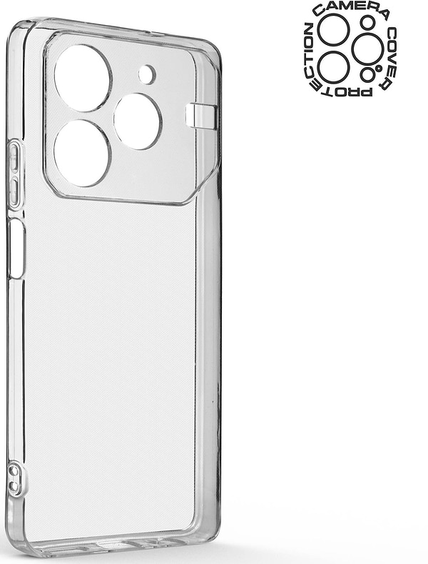 Фото - Чехол для смартфона Armorstandart Air for Tecno Pova 6 Neo (LI6) Camera cover Clear (ARM78224)