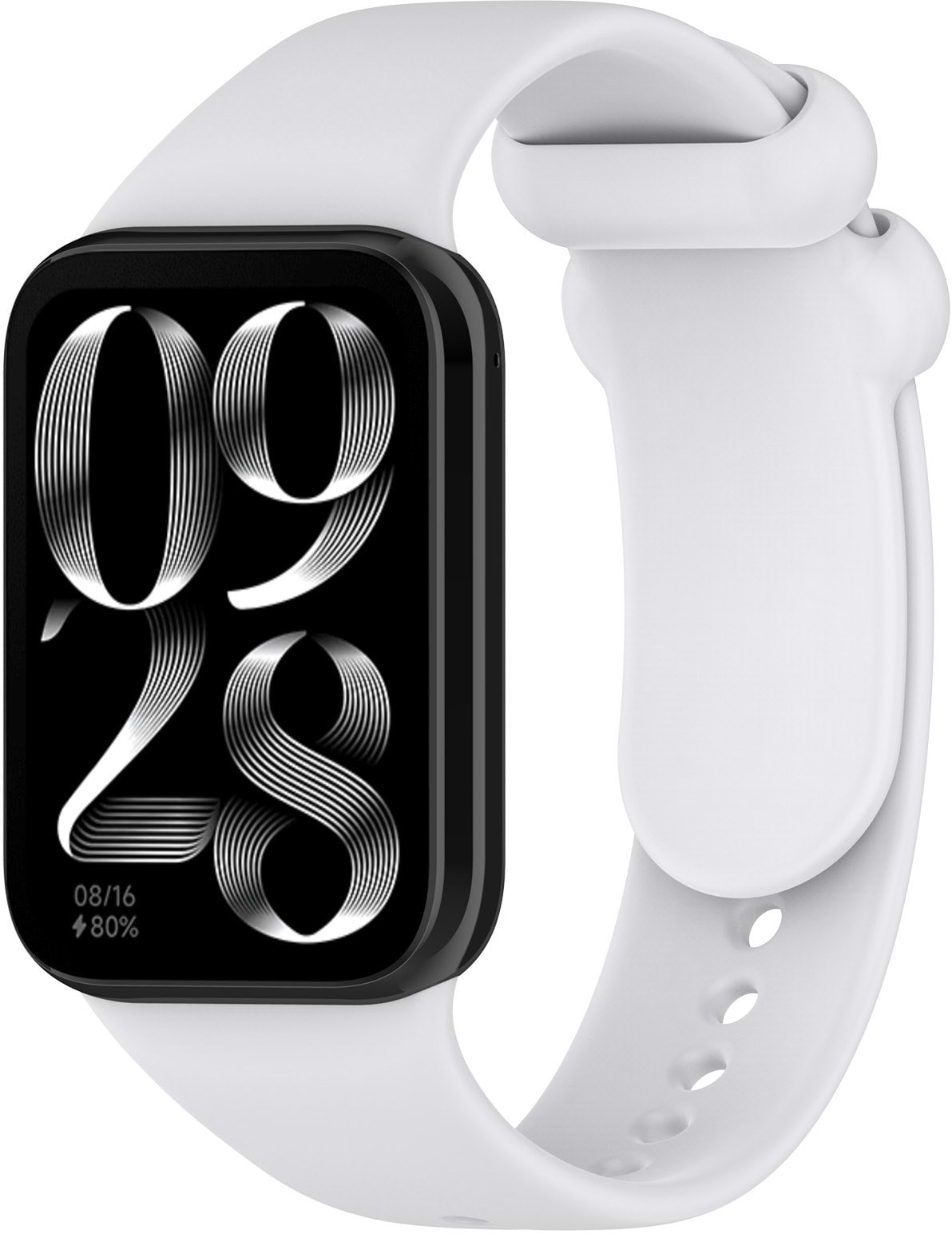 Ремешок для фитнес-браслета Armorstandart for Xiaomi Mi Band 9 Pro / 8 Pro / Redmi Watch 4 / Redmi Watch 5 White (ARM73966) - Фото 1