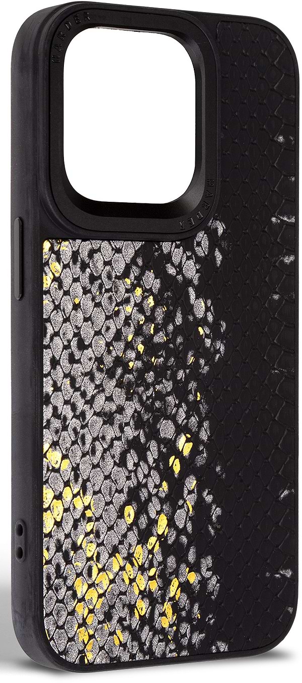 Фото - Чохол для смартфону Harder Snake Pattern for Apple iPhone 14 Pro Black (ARM76805)