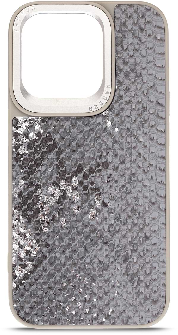 Фото - Чохол для смартфону Harder Snake Pattern for Apple iPhone 14 Pro Grey Silver (ARM76810)