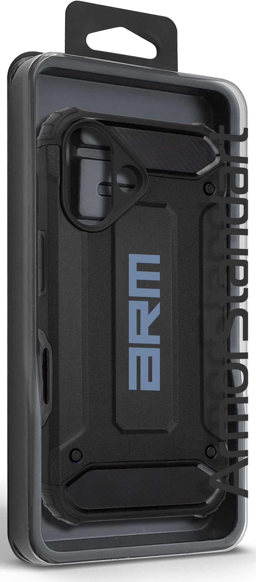 Фото - Чохол для смартфону Armorstandart Panzer for Apple iPhone 16 Black (ARM79544)