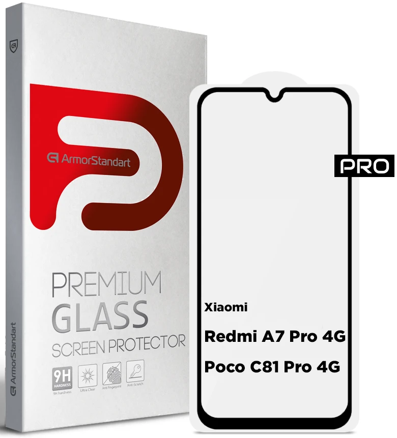 Захисне скло для смартфону Armorstandart Pro for Xiaomi Redmi A7 Pro 4G / Poco C81 Pro 4G (ARM91140)