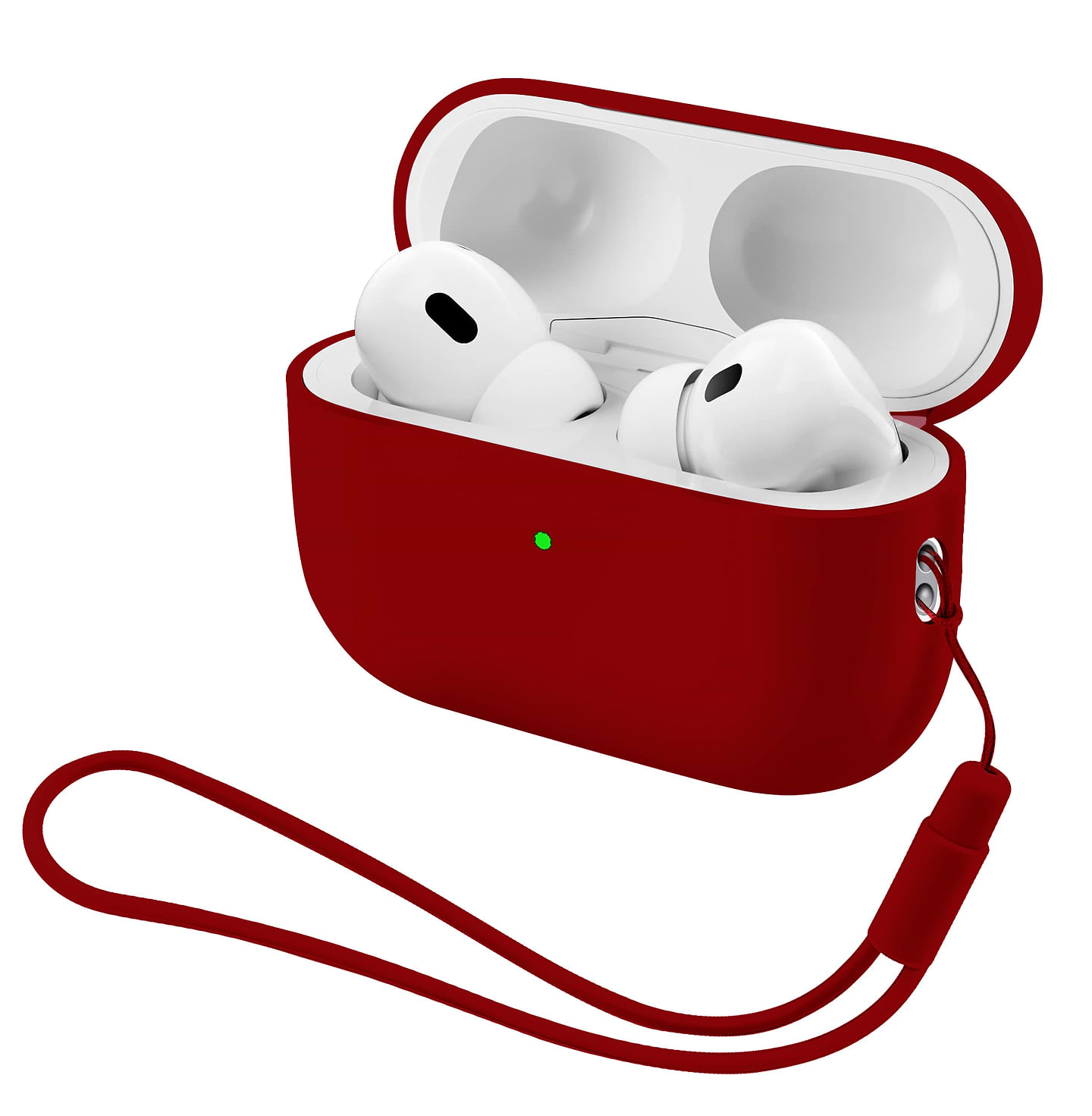 Чохол для навушників Armorstandart Silicone Case with straps for Apple AirPods Pro 3 Wine Red (ARM91287)