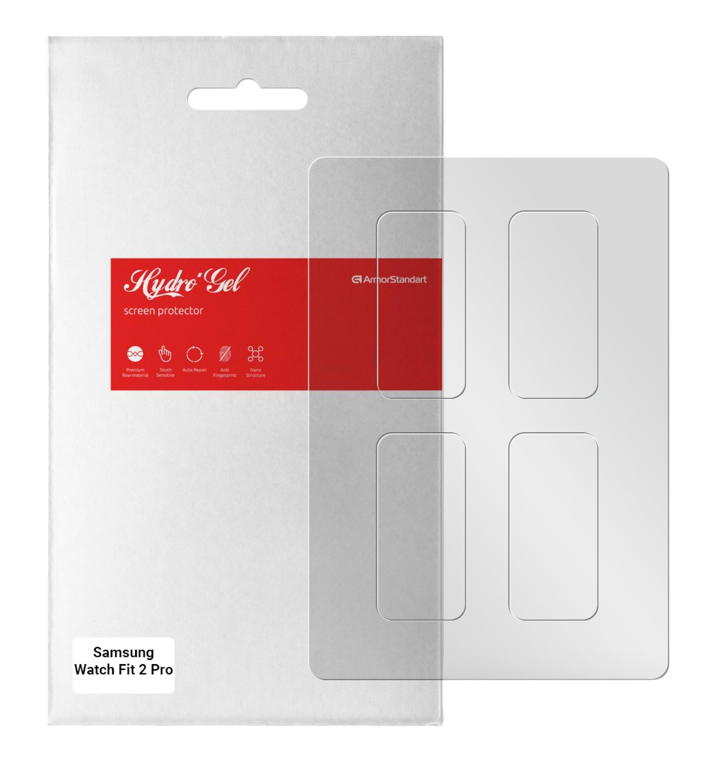 Захисна плівка для смарт-годинника Armorstandart for Samsung Watch Fit 2 Pro 4 шт.(ARM57932)