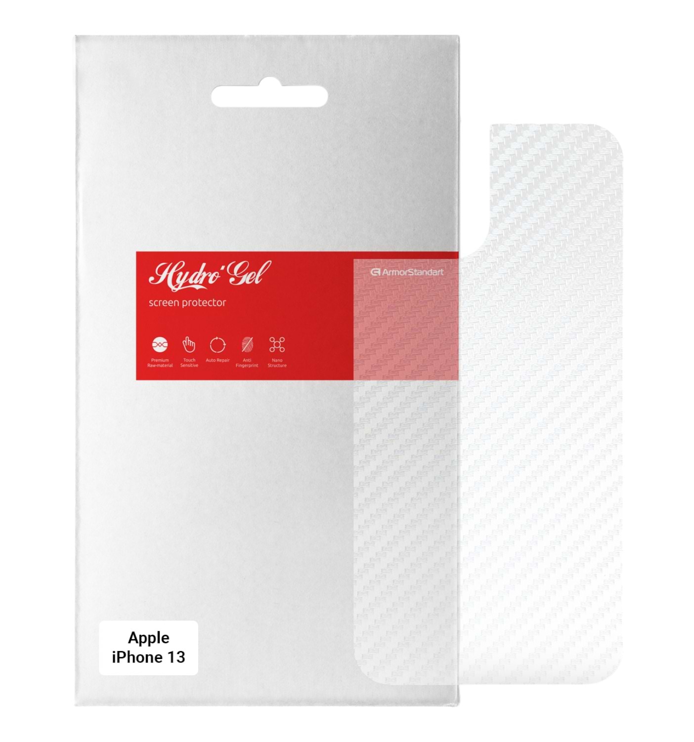Защитная пленка для смартфона Armorstandart на заднюю панель for Apple iPhone 13 Carbone Transparent (ARM61068)