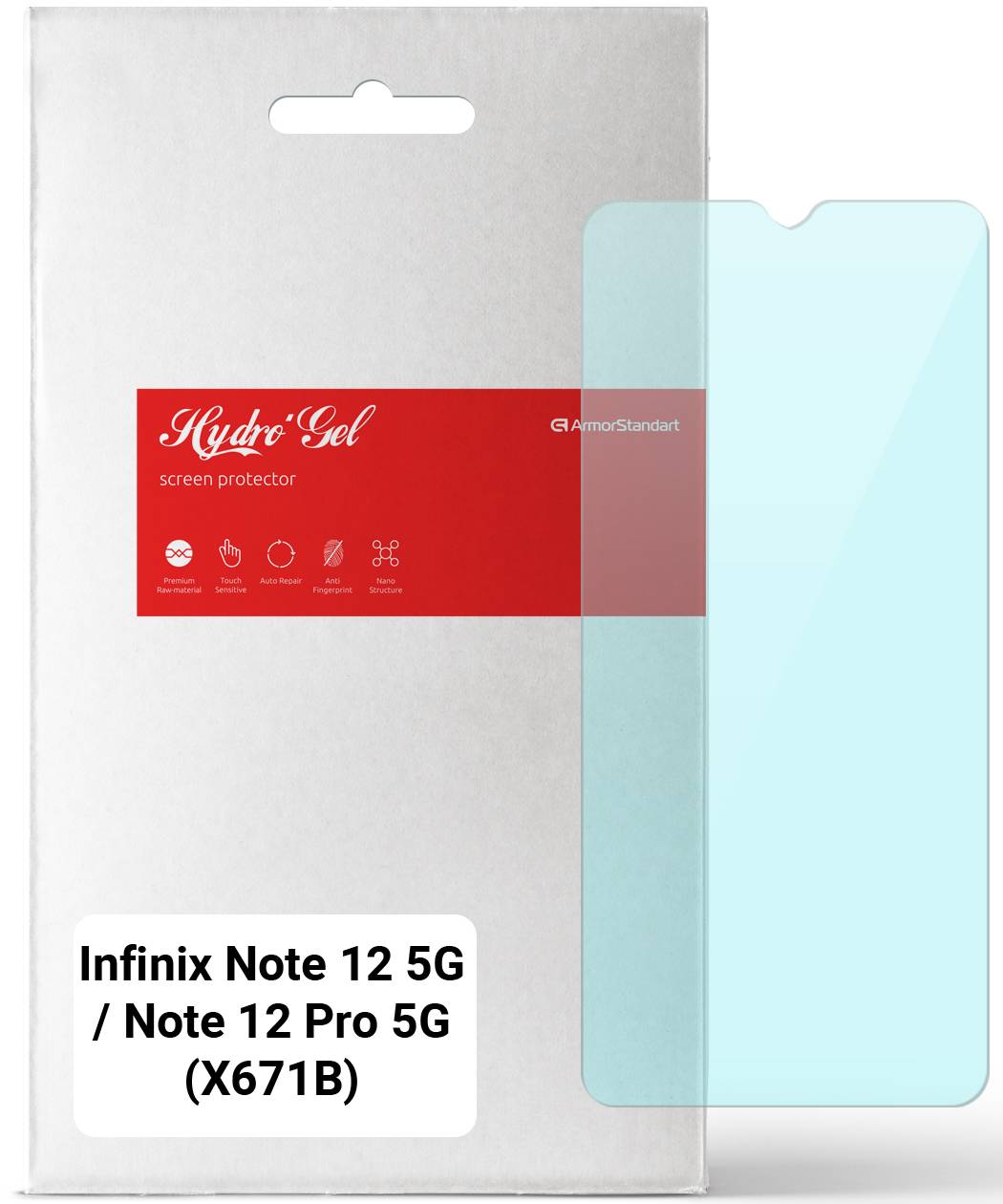 Захисна плівка для смартфону Armorstandart Anti-Blue for Infinix Note 12 5G (X671) / Note 12 Pro 5G (X671B) (ARM63331)