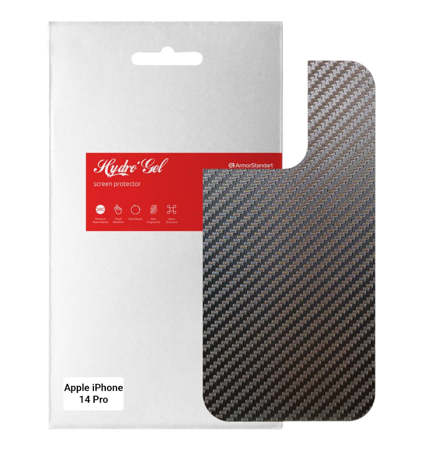 Защитная пленка для смартфона Armorstandart на заднюю панель for Apple iPhone 14 Pro Carbone (ARM64961)
