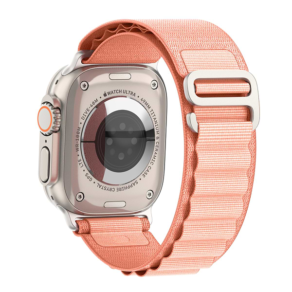 Фото - Ремешок для смарт-часов Armorstandart Alpina Band for Apple Watch 49/46/45/44/42 (Series 1-3) Peach (ARM81051)