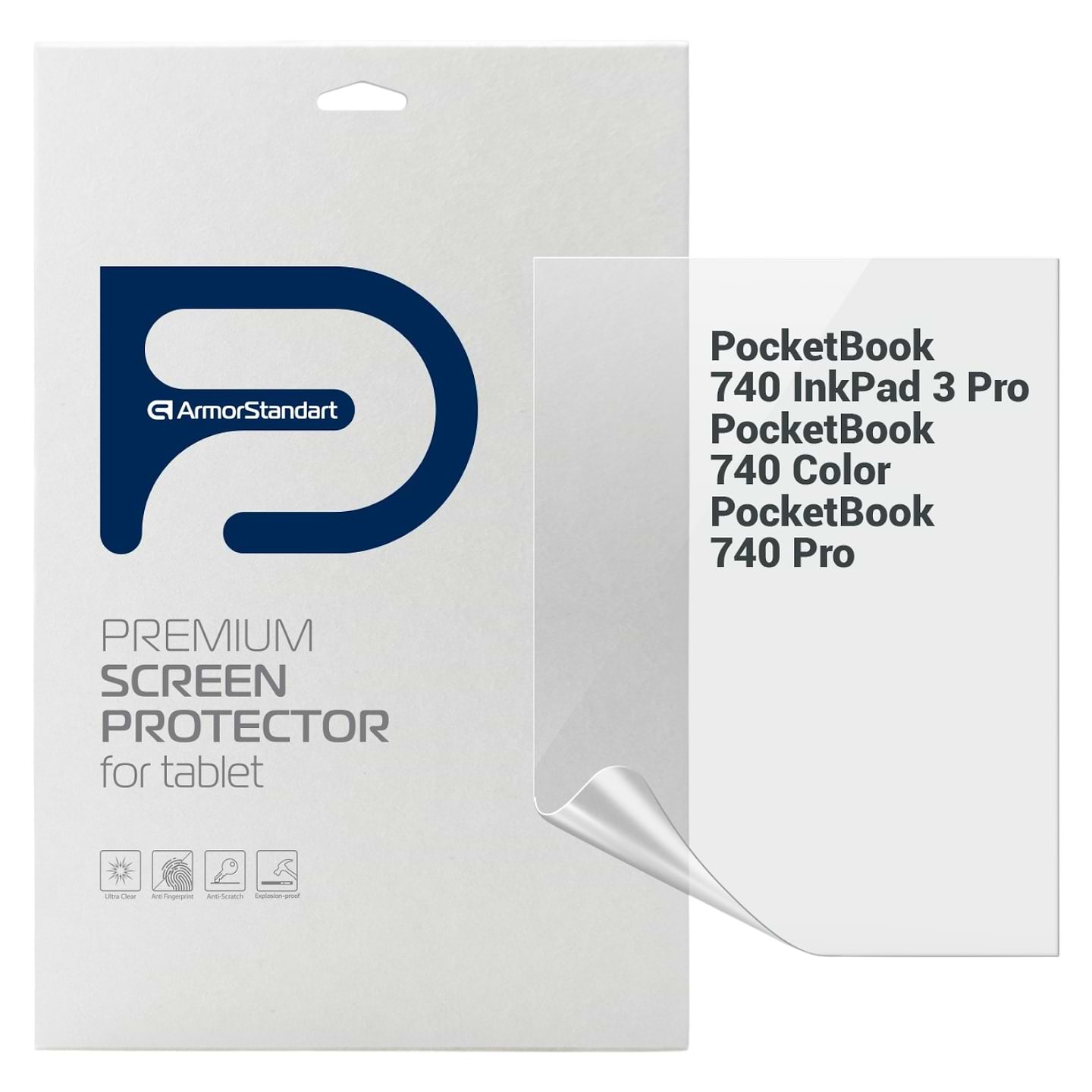 Защитная пленка для электронной книги Armorstandart for PocketBook 740 InkPad 3 Pro / 740 Color / 740 Pro (ARM66081)