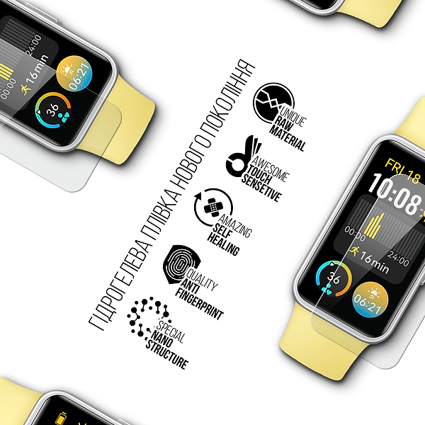 Фото - Захисна плівка для смарт-годинника Armorstandart for Huawei Band 9 9 шт. (ARM78112)