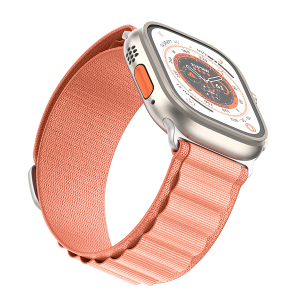 Фото - Ремешок для смарт-часов Armorstandart Alpina Band for Apple Watch 49/46/45/44/42 (Series 1-3) Peach (ARM81051)