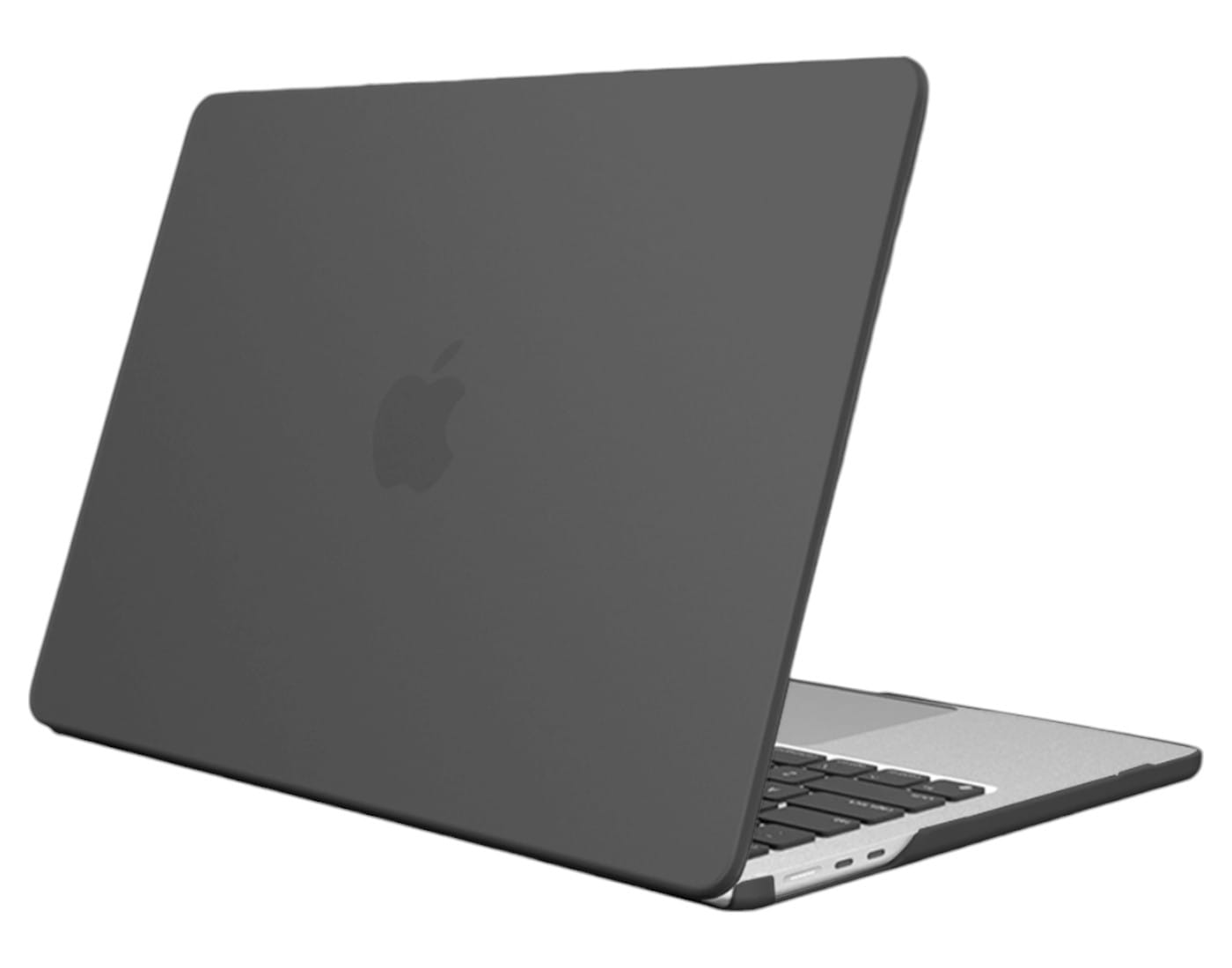 Чохол-накладка для ноутбуку Armorstandart Matte Shell for MacBook Air 13.6 M3/M2 (A3113/A2681) Black (ARM80470) - Фото 1