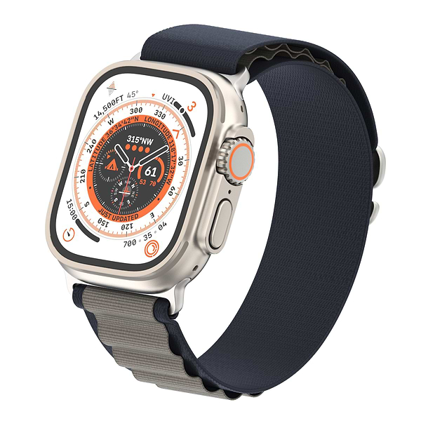 Фото - Ремешок для смарт-часов Armorstandart Alpina Band for Apple Watch 49/46/45/44/42 (Series 1-3) Blue (ARM81041)