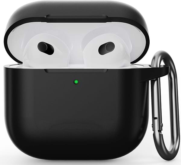Фото - Чехол для наушников Armorstandart Hang Case for Apple AirPods 4 Black (ARM81277)