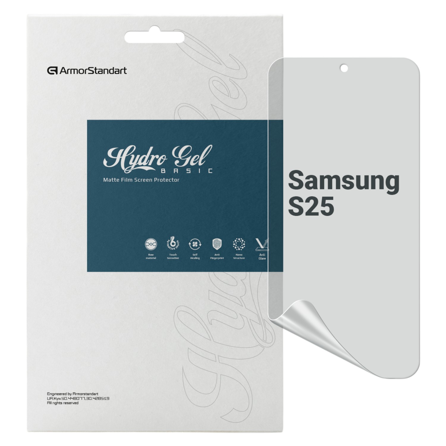 Защитная пленка для смартфона Armorstandart Matte for Samsung S25 (ARM81506)