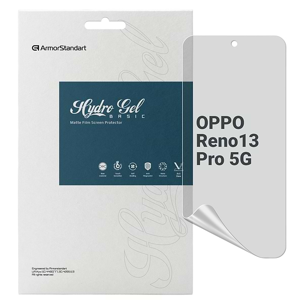 Фото - Захисна плівка для смартфону Armorstandart Matte for OPPO Reno13 Pro 5G (ARM81874) Фото - Захисна плівка для смартфону Armorstandart Matte for OPPO Reno13 Pro 5G (ARM81874)