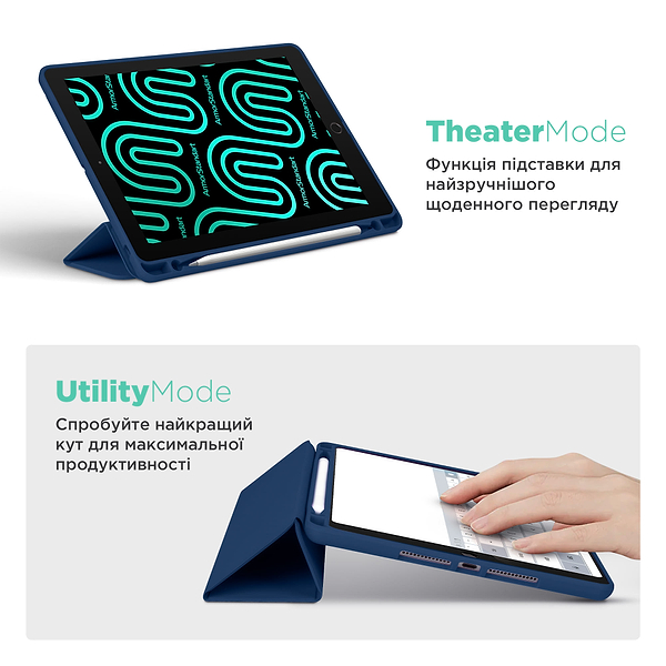 Фото - Чехол для планшета Armorstandart Smart Fold Pen for Xiaomi Pad 7 / 7 Pro Dark Blue (ARM82420)