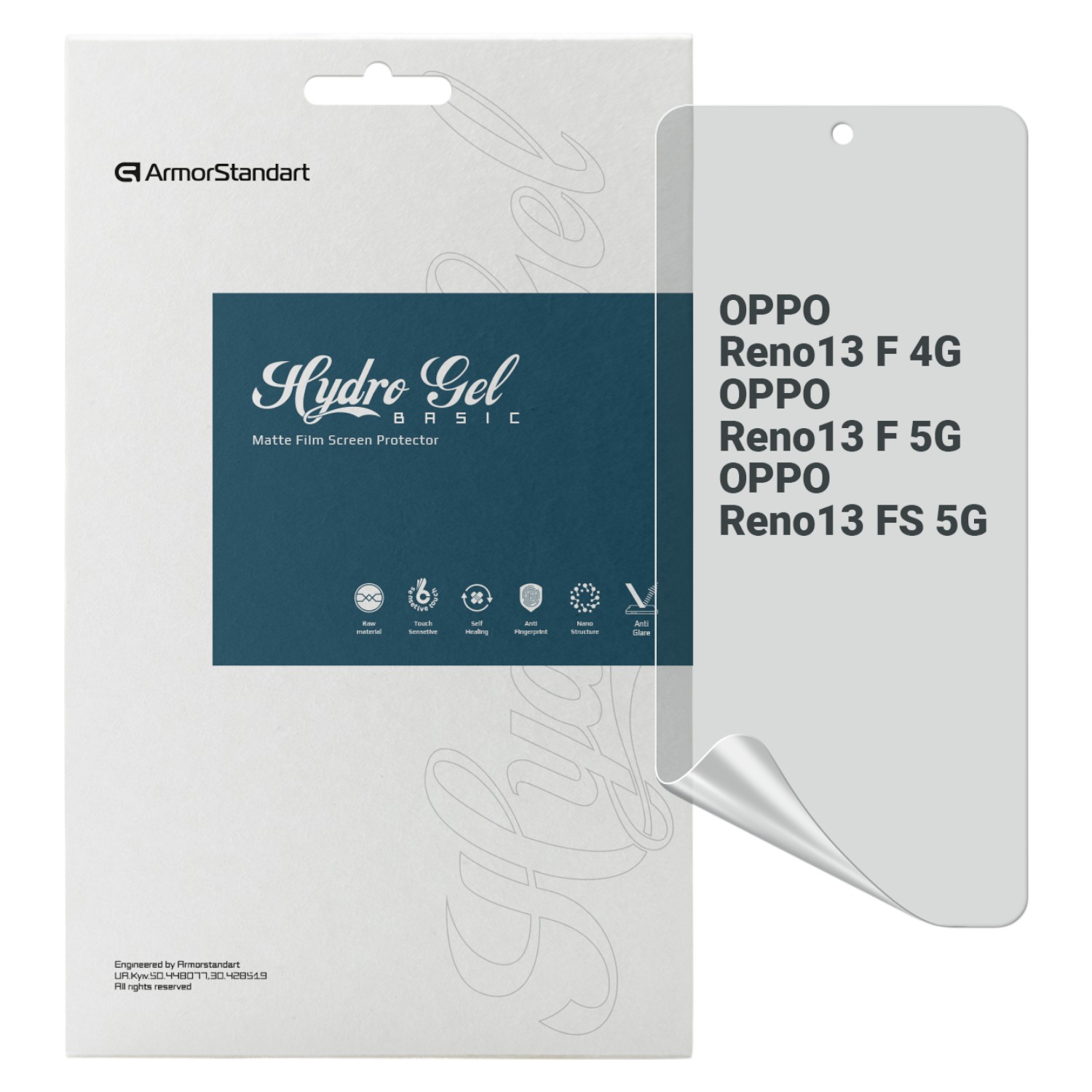 Захисна плівка для смартфону Armorstandart Matte for OPPO Reno13 F 4G / Reno13 F 5G / Reno13 FS 5G (ARM82918)