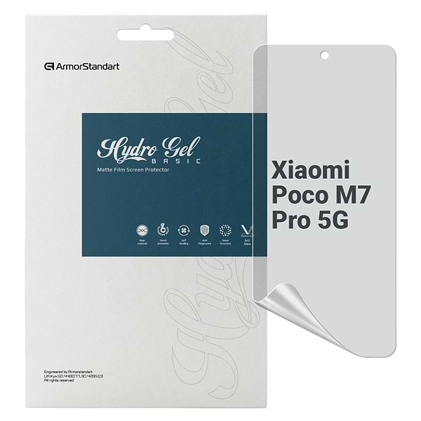 Фото - Захисна плівка для смартфону Armorstandart Matte for Xiaomi Poco M7 Pro 5G (ARM83166) Фото - Захисна плівка для смартфону Armorstandart Matte for Xiaomi Poco M7 Pro 5G (ARM83166)