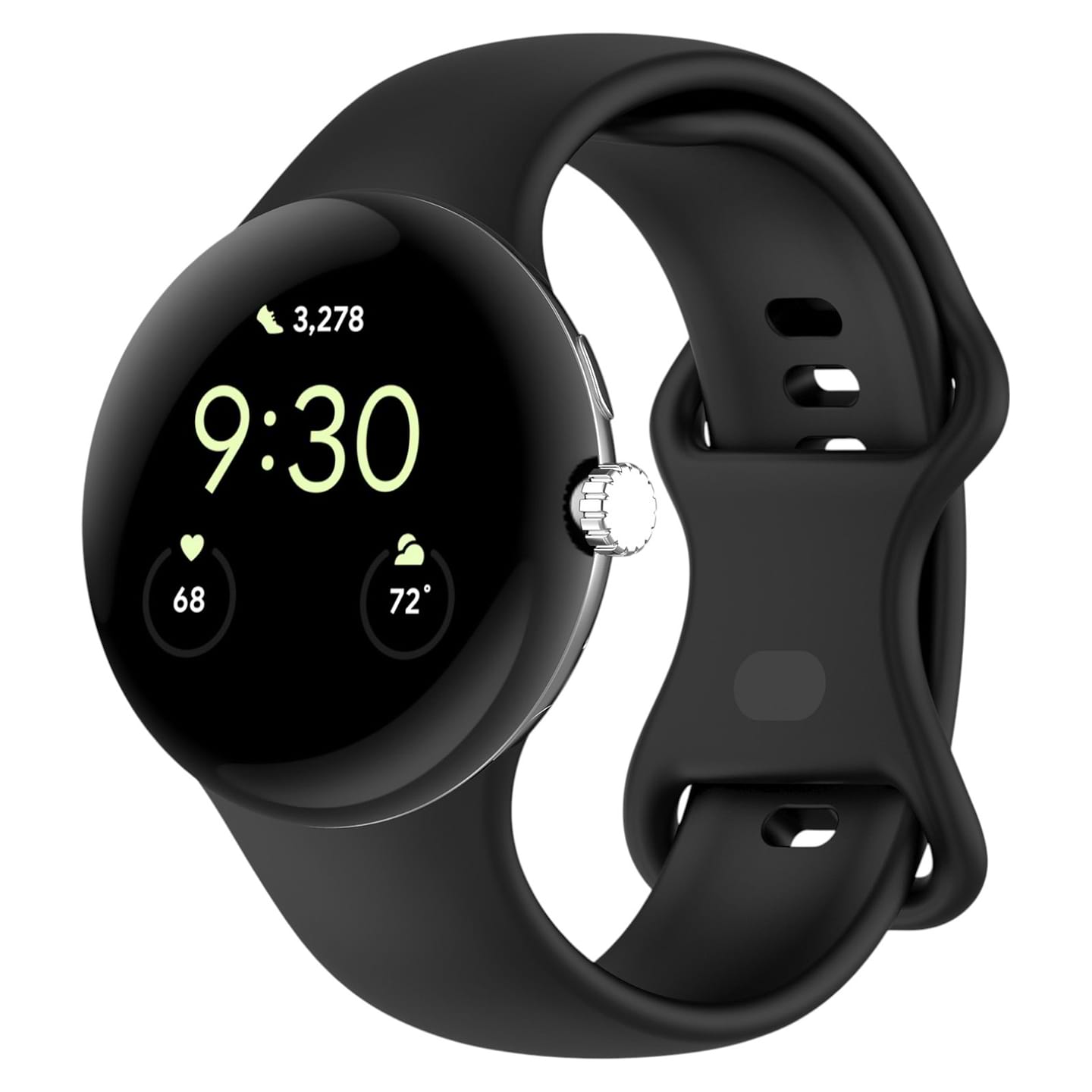 Ремінець для смарт-годинника Armorstandart for Google Pixel Watch 3 45 mm Black (ARM84019) - Фото 1