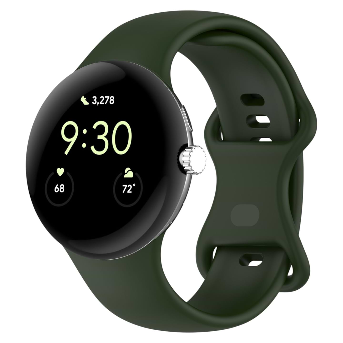 Ремешок для смарт-часов Armorstandart for Google Pixel Watch 3 45 mm Field Green (ARM84020) - Фото 1