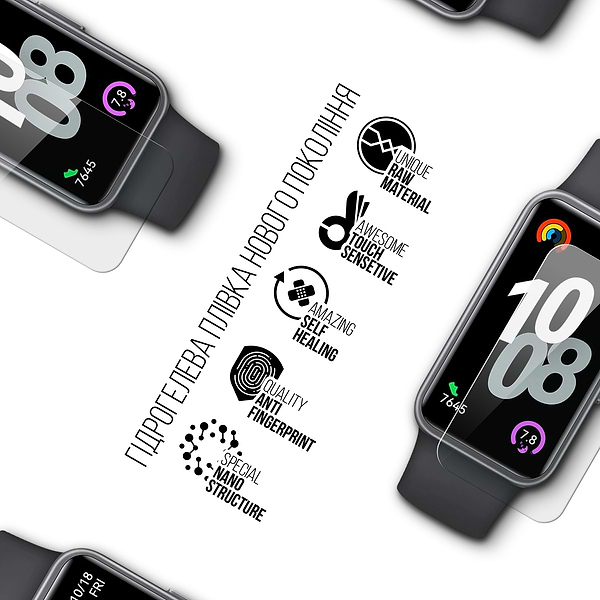 Фото - Захисна плівка для смарт-годинника Armorstandart for Huawei Band 10 6 шт. (ARM84395)