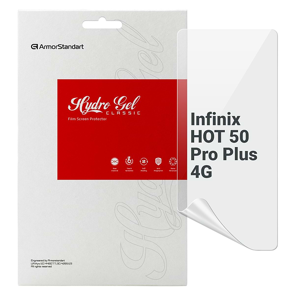 Фото - Защитная пленка для смартфона Armorstandart for Infinix HOT 50 Pro Plus 4G (ARM84480) Фото - Защитная пленка для смартфона Armorstandart for Infinix HOT 50 Pro Plus 4G (ARM84480)