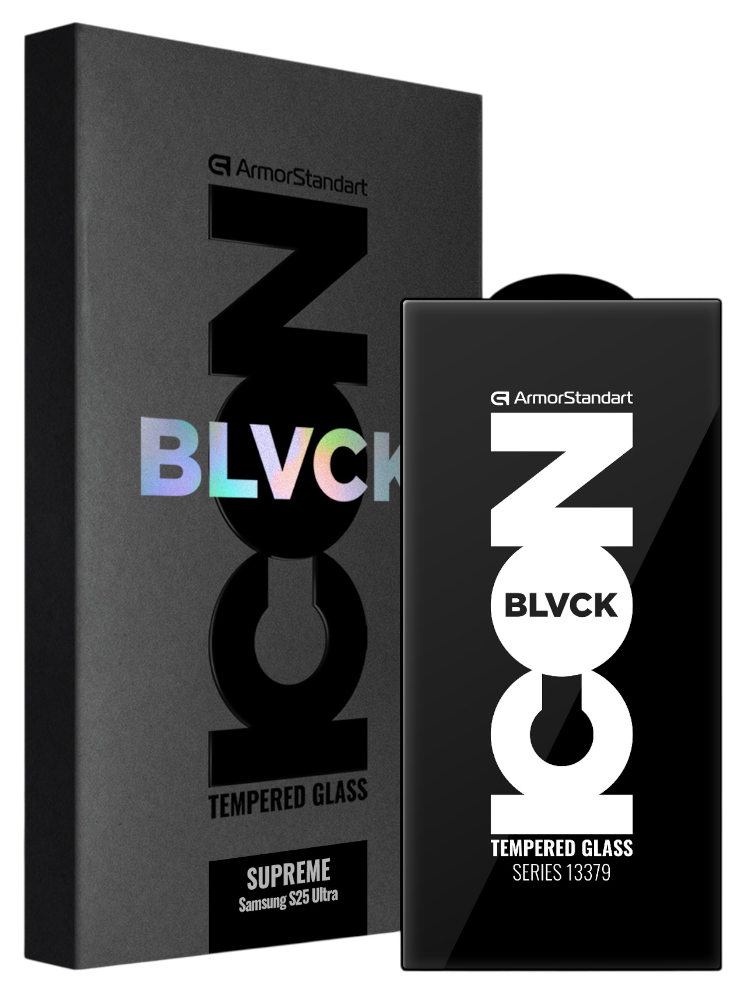 Захисне скло для смартфону Armorstandart Supreme Black Icon for Samsung S25 Ultra (ARM84629) - Фото 1