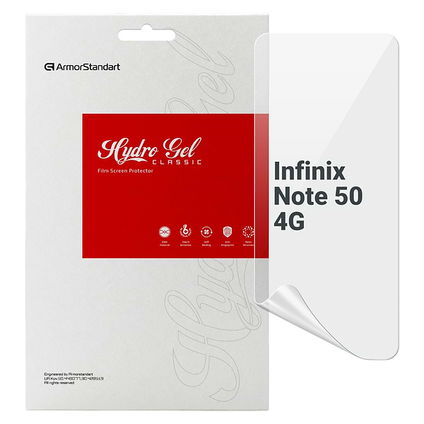 Фото - Захисна плівка для смартфону Armorstandart for Infinix Note 50 4G (ARM84736) Фото - Захисна плівка для смартфону Armorstandart for Infinix Note 50 4G (ARM84736)