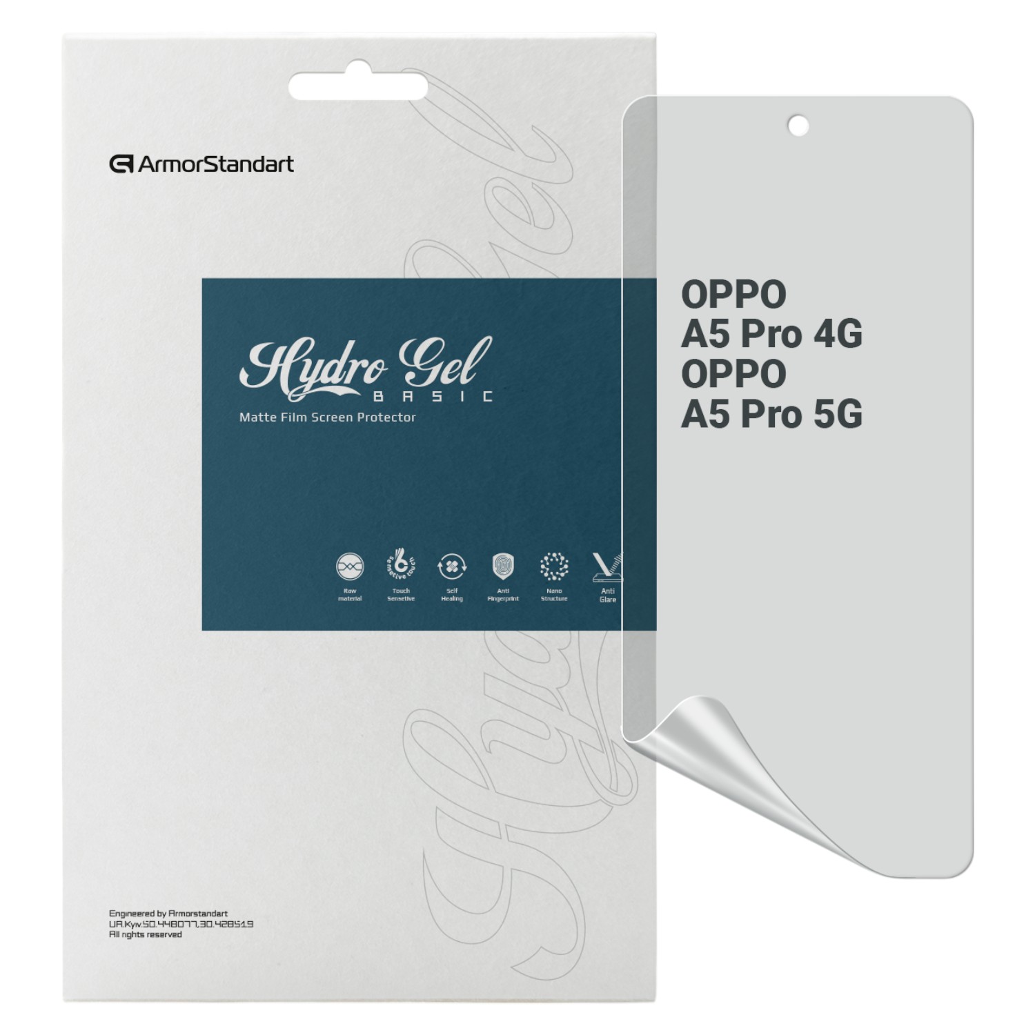 Захисна плівка для смартфону Armorstandart Matte for OPPO A5 Pro 4G / A5 Pro 5G (ARM85400)