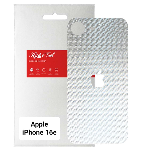 Фото - Захисна плівка для смартфону Armorstandart на задню панель for Apple iPhone 16e Carbone Silver (ARM85457)