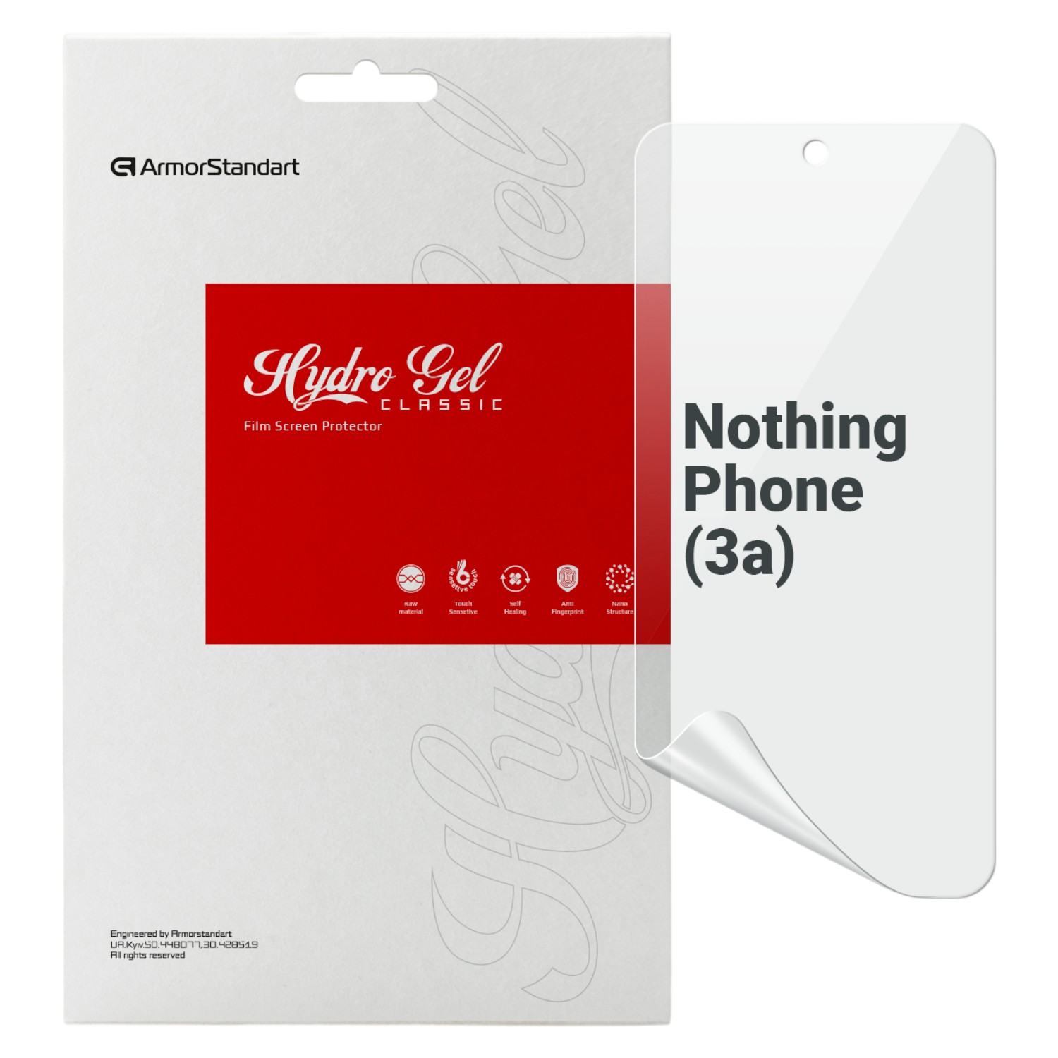 Защитная пленка для смартфона Armorstandart for Nothing Phone (3a) (ARM85460)