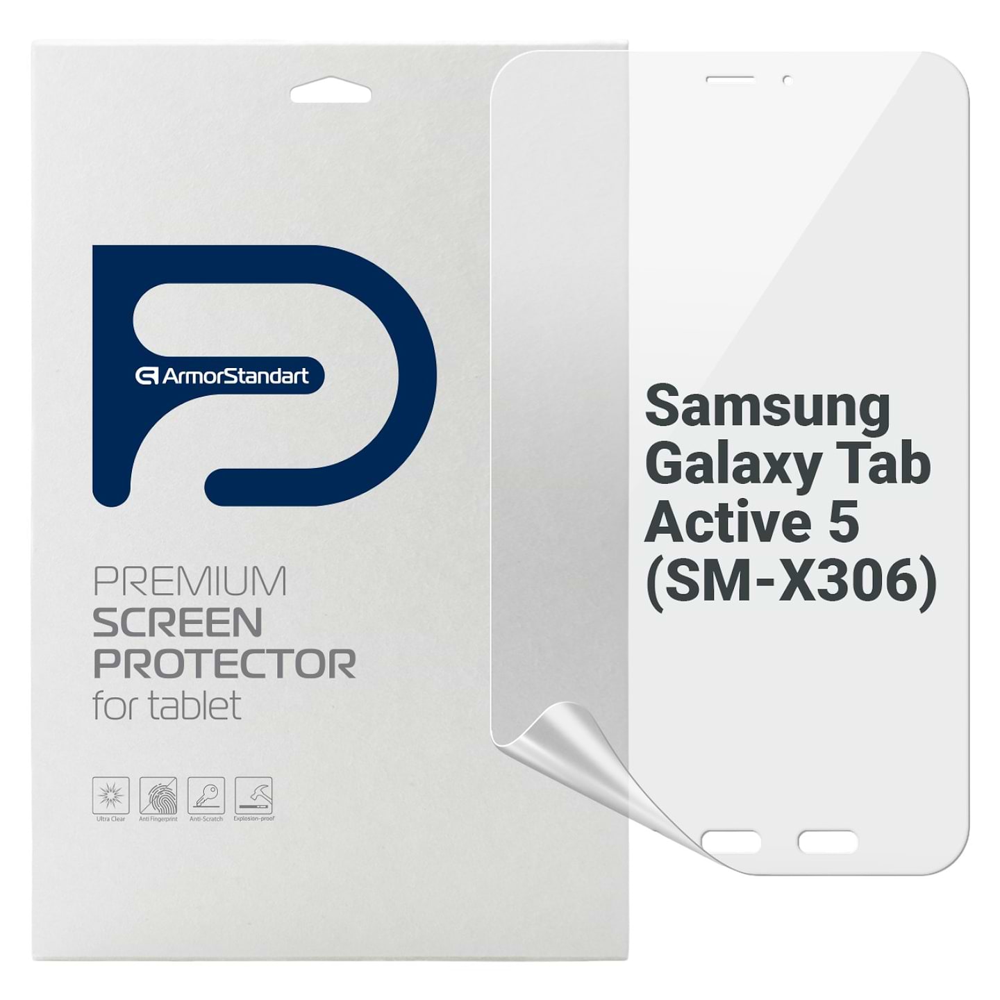 Защитная пленка для планшета Armorstandart Samsung Galaxy Tab Active 5 (SM-X306) (ARM77709) - Фото 1