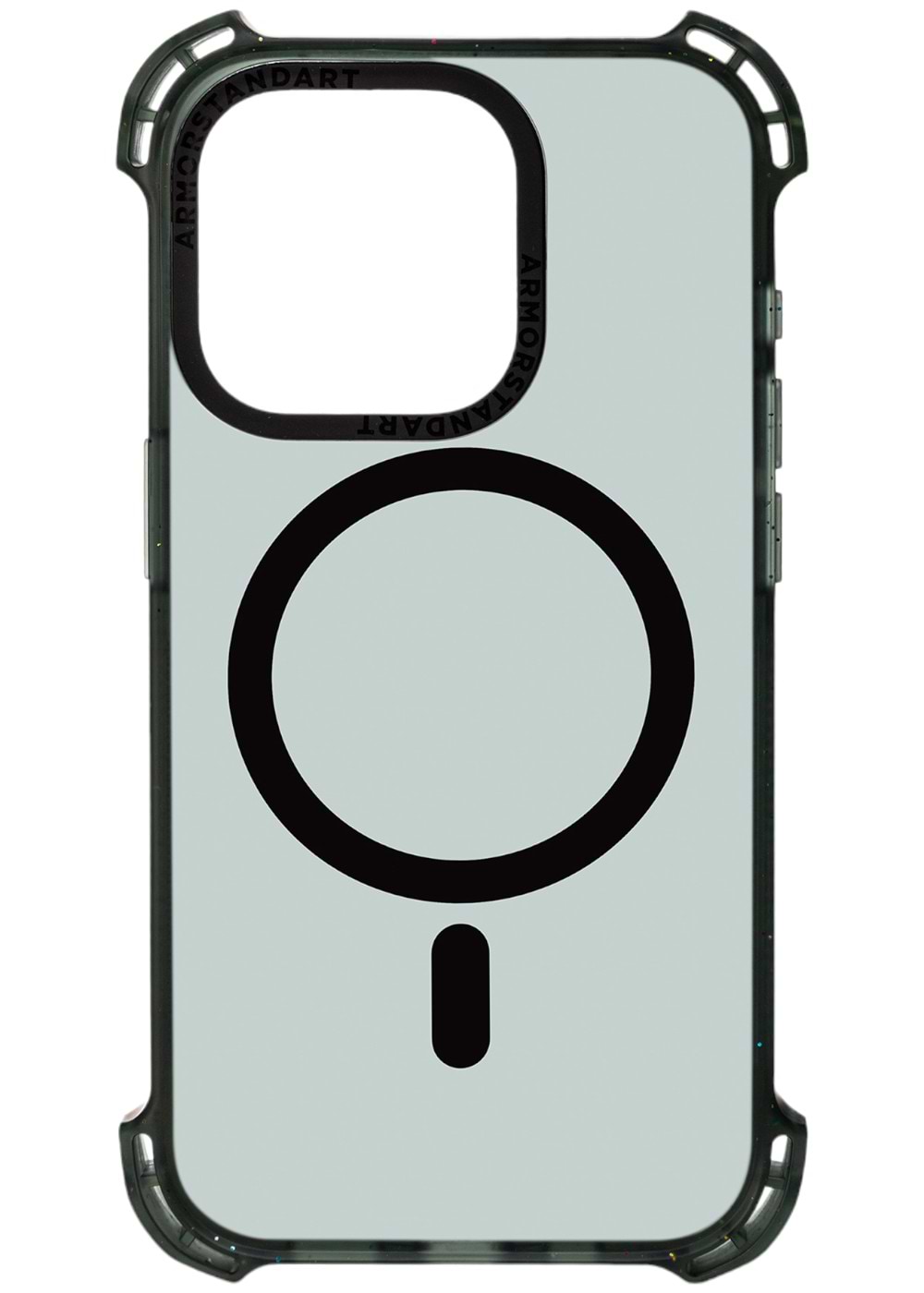 Чехол для смартфона Armorstandart Bounce for Apple iPhone 15 Pro Matte Black (ARM74918) - Фото 1