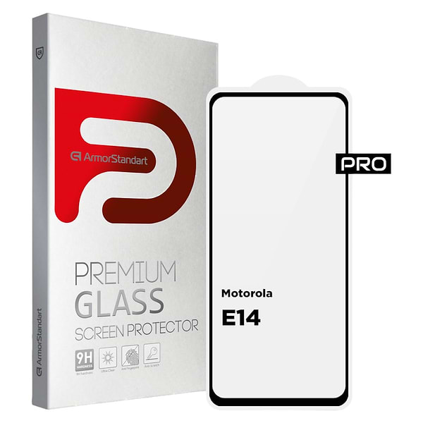 Фото - Захисне скло для смартфону Armorstandart Pro for Motorola E14 Black (ARM78827)