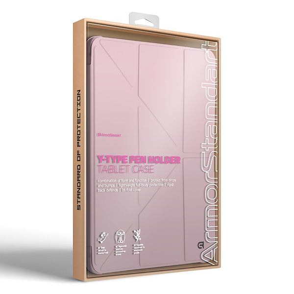 Фото - Чехол для планшета Armorstandart Y-Type PEN for iPad Air 10.9 M1 (2022) / Air 10.9 (2020) Pink (ARM77511)